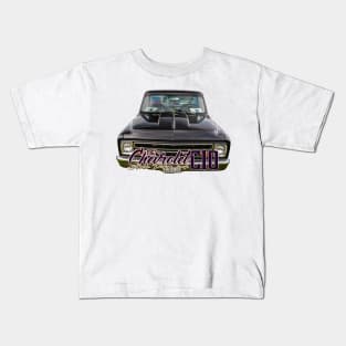 1967 Chevrolet C10 Stepside Pickup Truck Kids T-Shirt